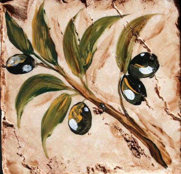 Картина оливки