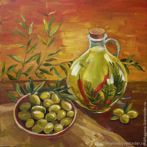 Оливковый натюрморт