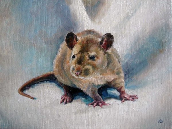 Мыши в картинах художников