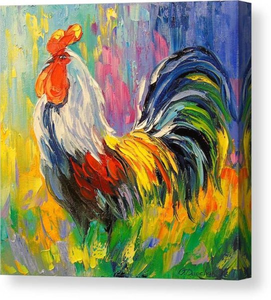 Петушок живопись