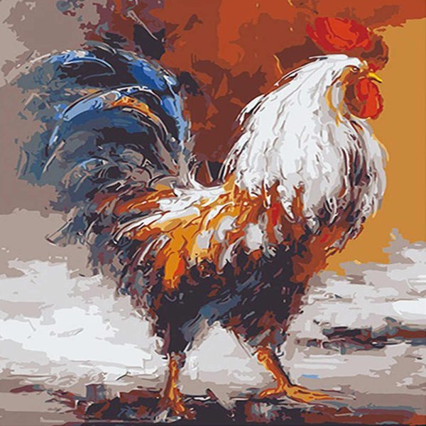Картина мастихином петух