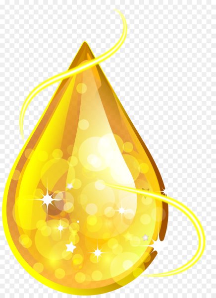 Желтая капля