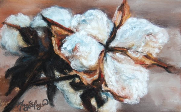 Хлопок акварель