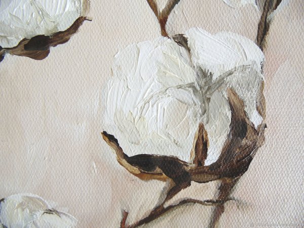 Интерьерная живопись хлопок