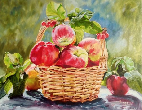 Натюрморт с корзиной