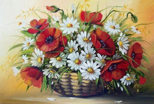 Принты для вышивки лентами