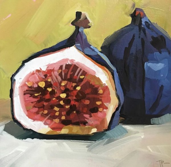 Фрукты гуашью