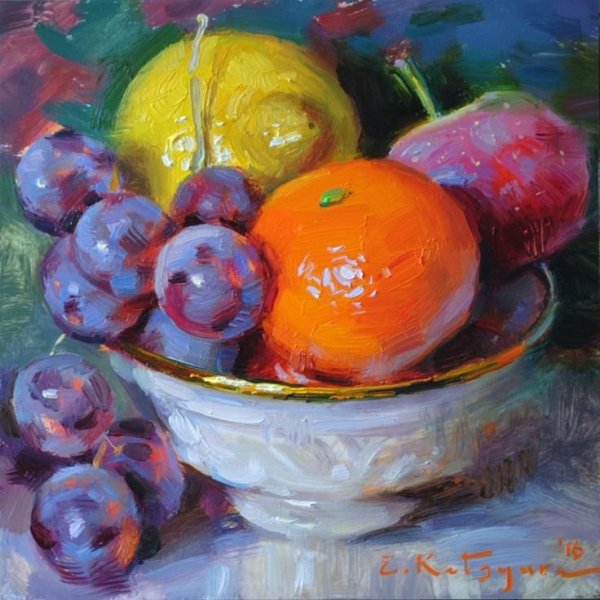 Натюрморт масляными красками