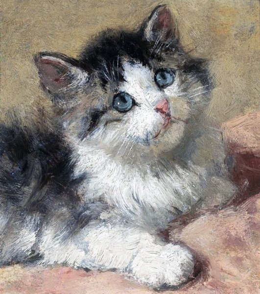 Художник Henriette Ronner-Knip (1821-1909
