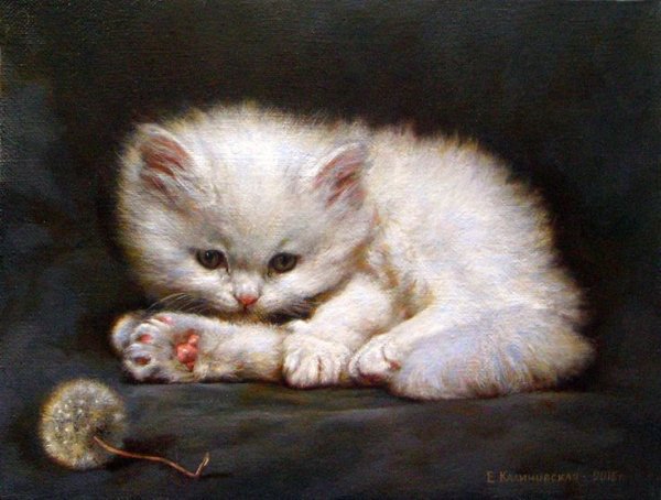 Екатерина Калиновская художник кошки