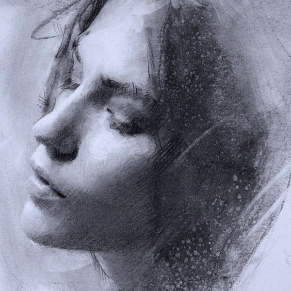 Горный пейзаж Графика