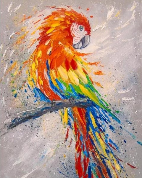 Рисунки красками