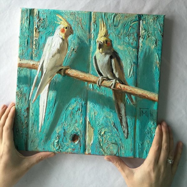 Мария Павлова картины птицы