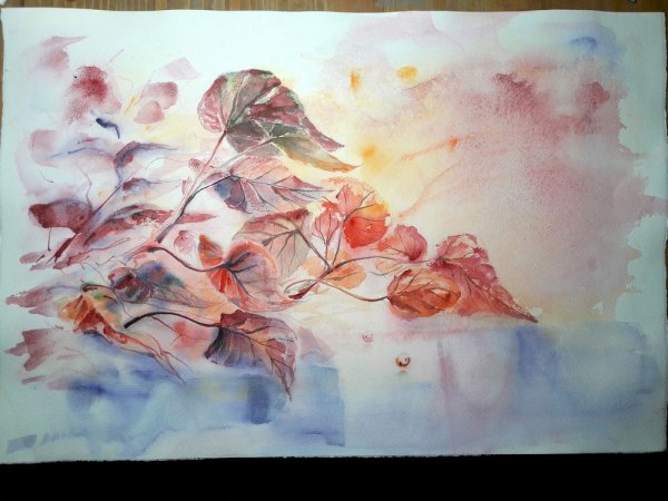 Рисование пастелью и акварелью