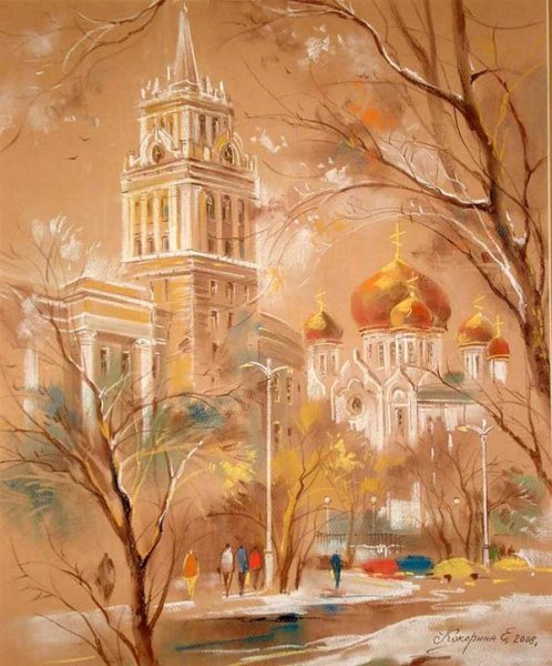 Елена Кокорина Воронеж картины