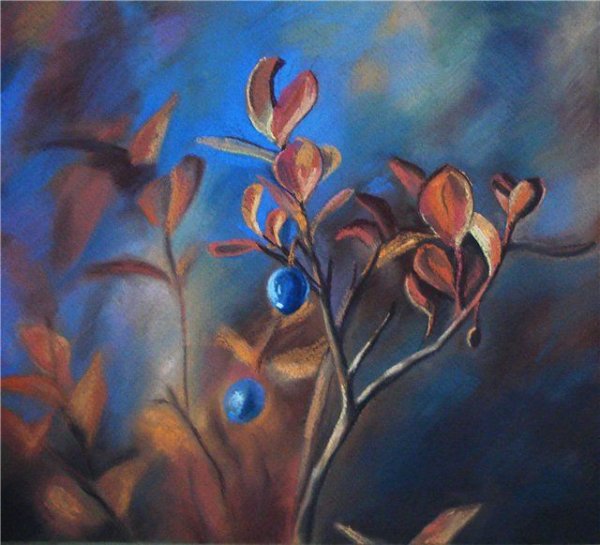 Картины пастелью сухой