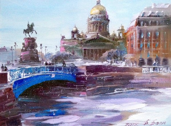 Бэгги боем Исаакиевский собор