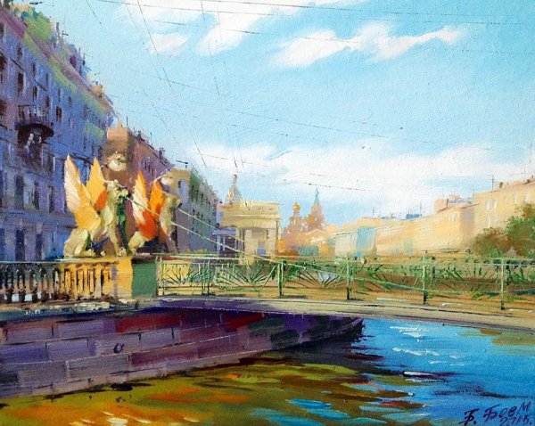 Петербург в живописи бэгги боем