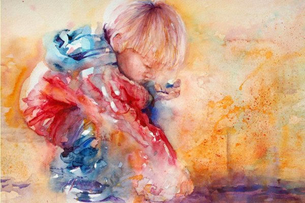 Живопись абстракция для детей