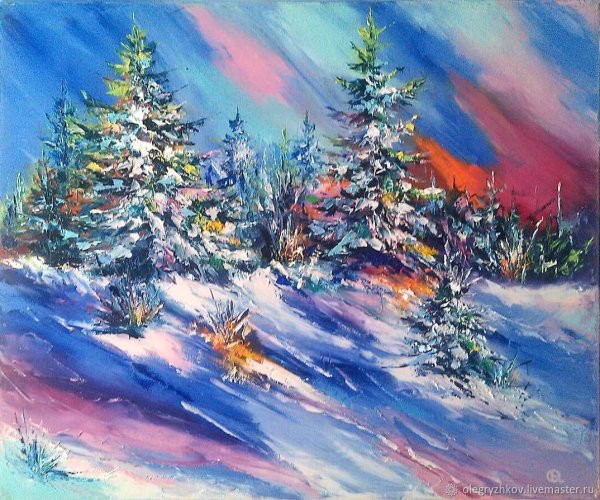 Художник Олег Рыжков