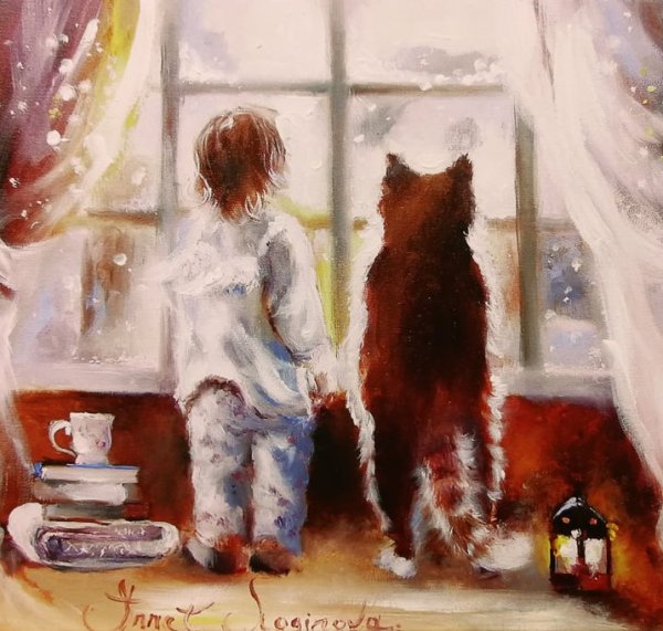 Душевное тепло в живописи