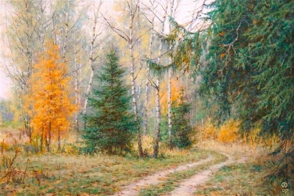 Пейзажи художник Олег Анастасов