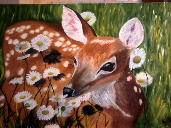 Рисование животных гуашью