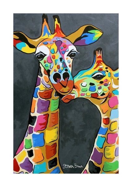 Декоративная живопись животные