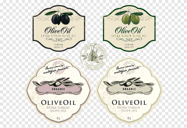 Лейбл с оливками