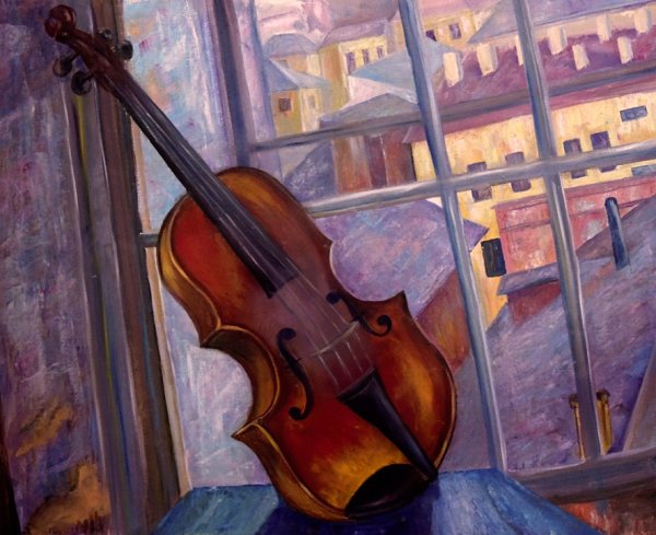 Петров Водкин скрипка 1918