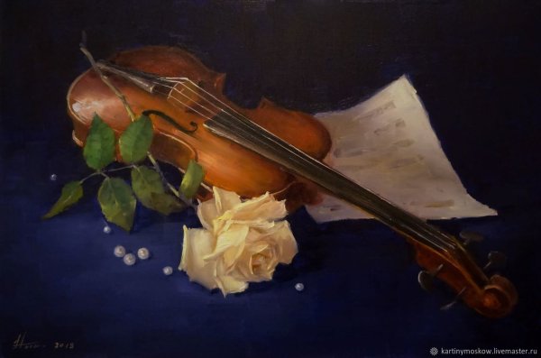 Картины с изображением скрипки