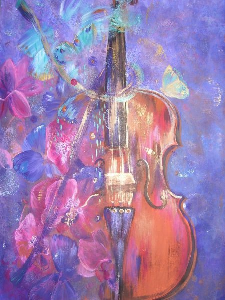 Картина Водкина скрипка