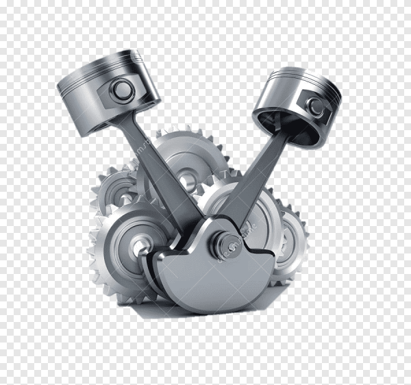 Запчасти на прозрачном фоне