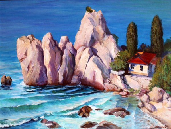 Скалы Гурзуфа Мясоедов