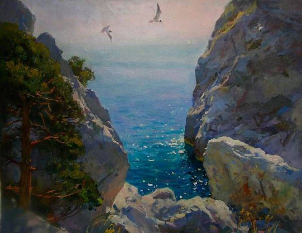 Сергей Свиридов крымские пейзажи