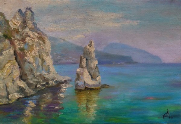 Скала Парус картины