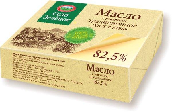 Масло село зеленое 82.5