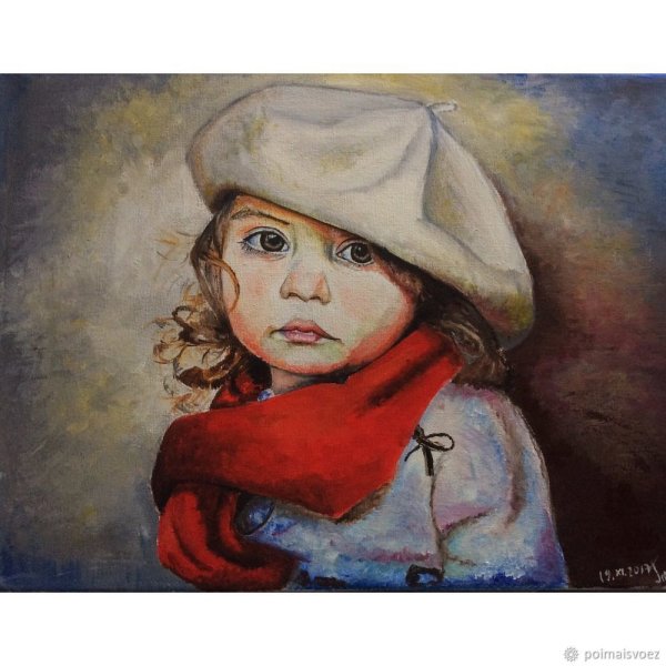 Девочка в берете