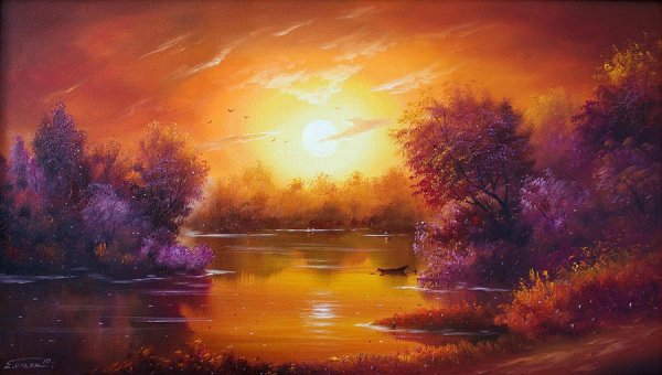 Художник Евгений Ильин картины