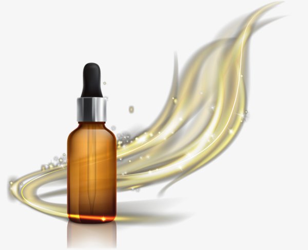 Массажное масло на прозрачном