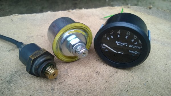 Датчик давления масла Scania прибор