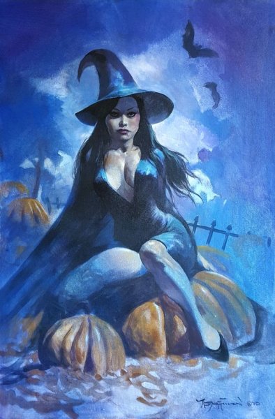 Голубая ведьма