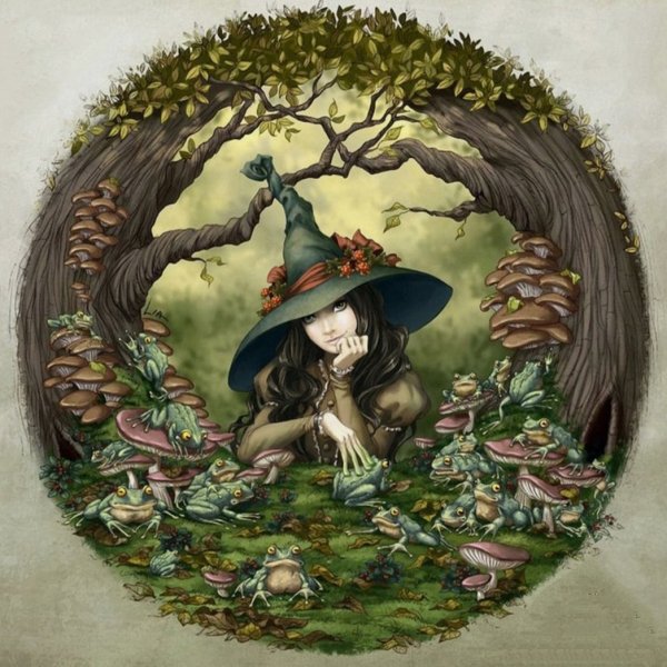 Иссохшие лица ведьм рисунки