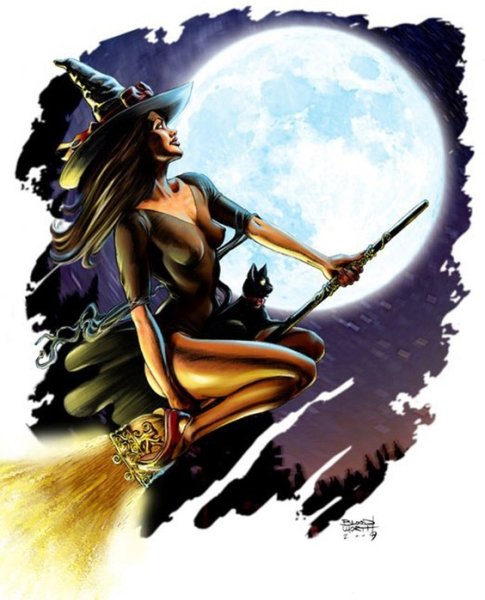 Цветная ведьма