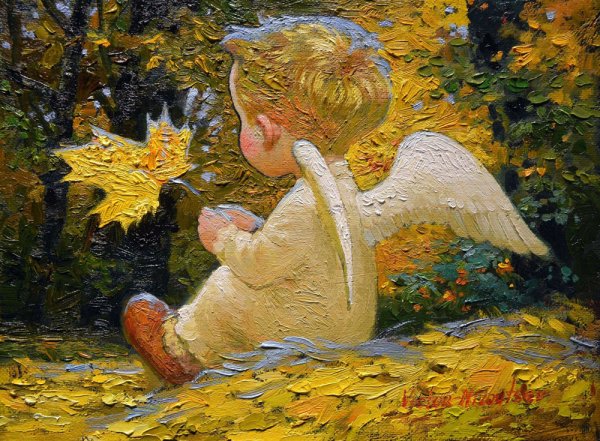 Художник Виктор Низовцев ангел