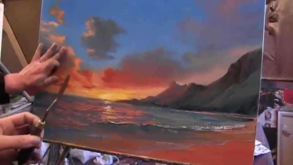 Видеоурок пейзажи Игоря Сахарова