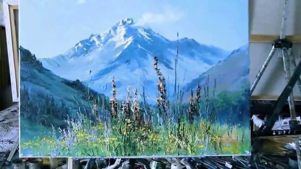 Горный пейзаж Игорь Сахаров