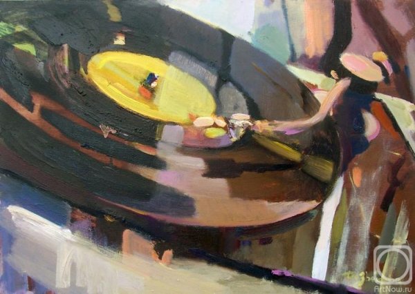 Картины на пластинках