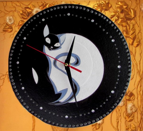 Рисование на виниловых пластинках