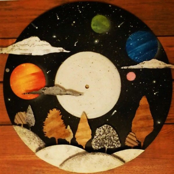 Рисование на пластинках